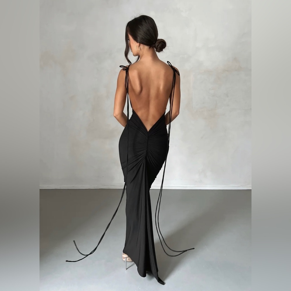 Zahara Dress Black - Melani the label